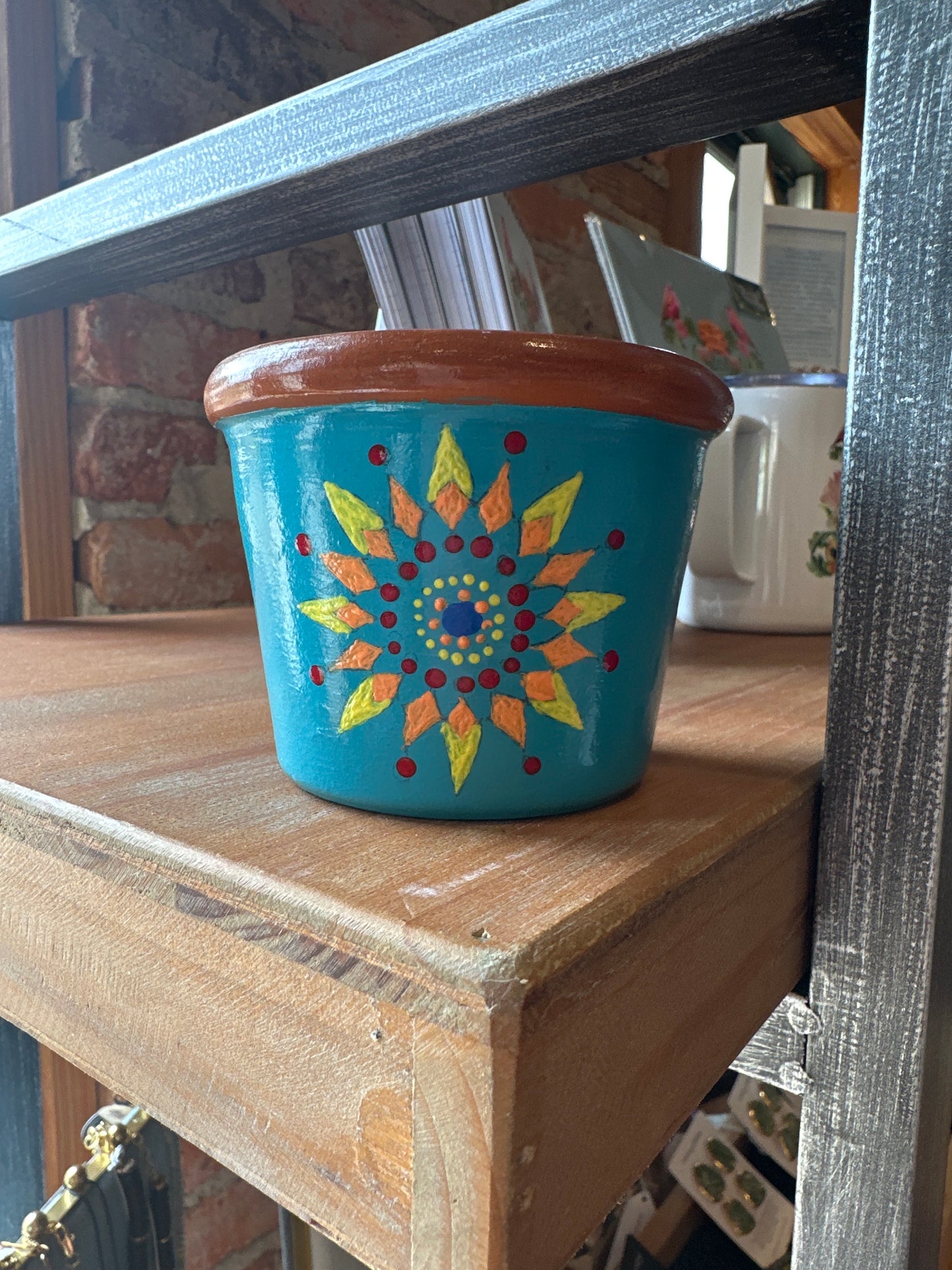 Hand Painted Planter by Hana Chaney