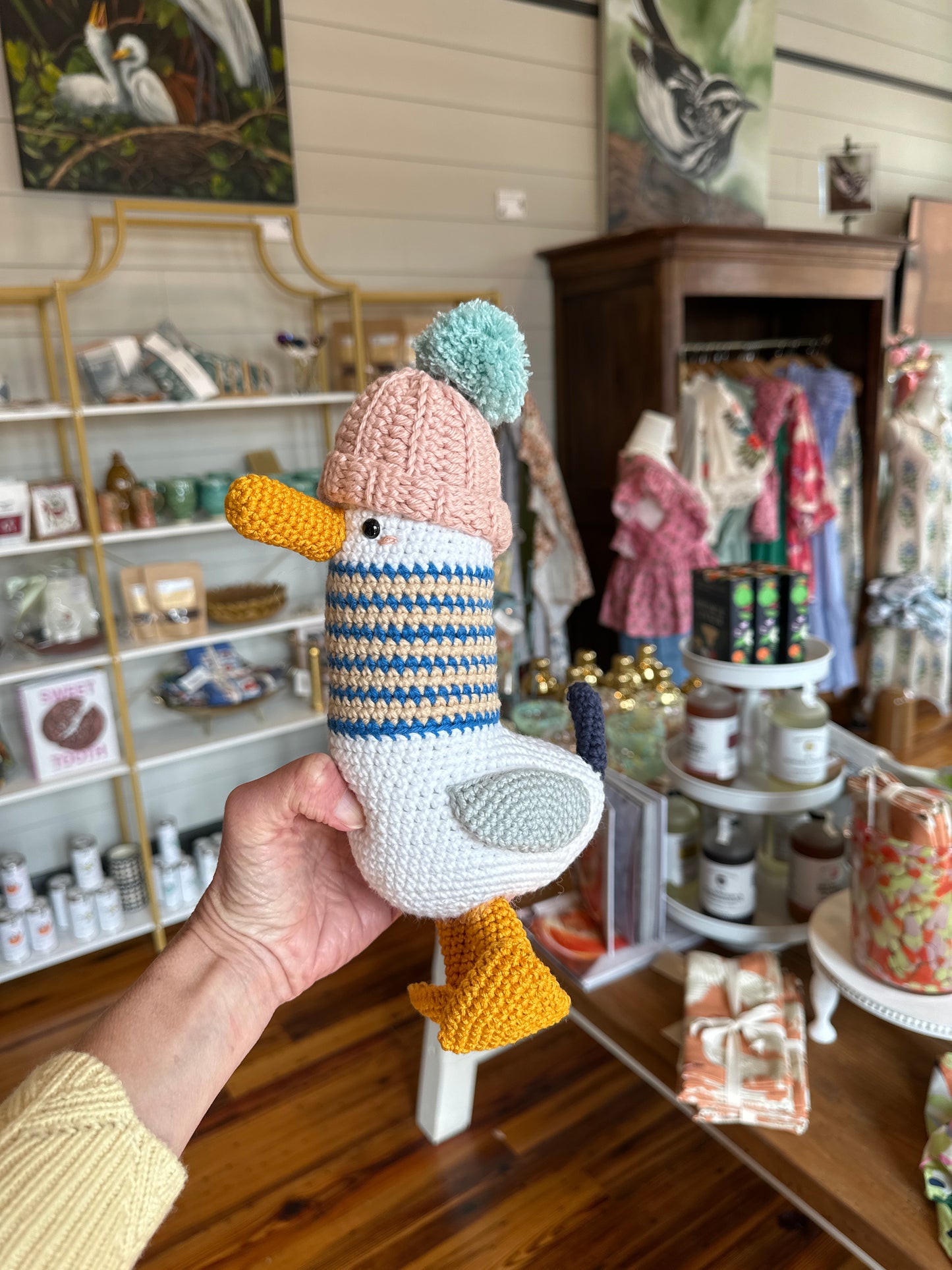 Mabel - Crochet Seagull