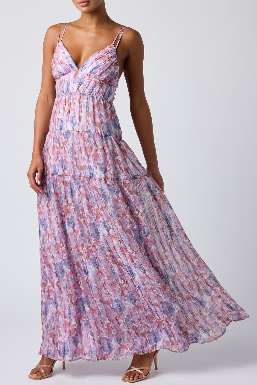 Shannon Tie Back Maxi Dress - 5