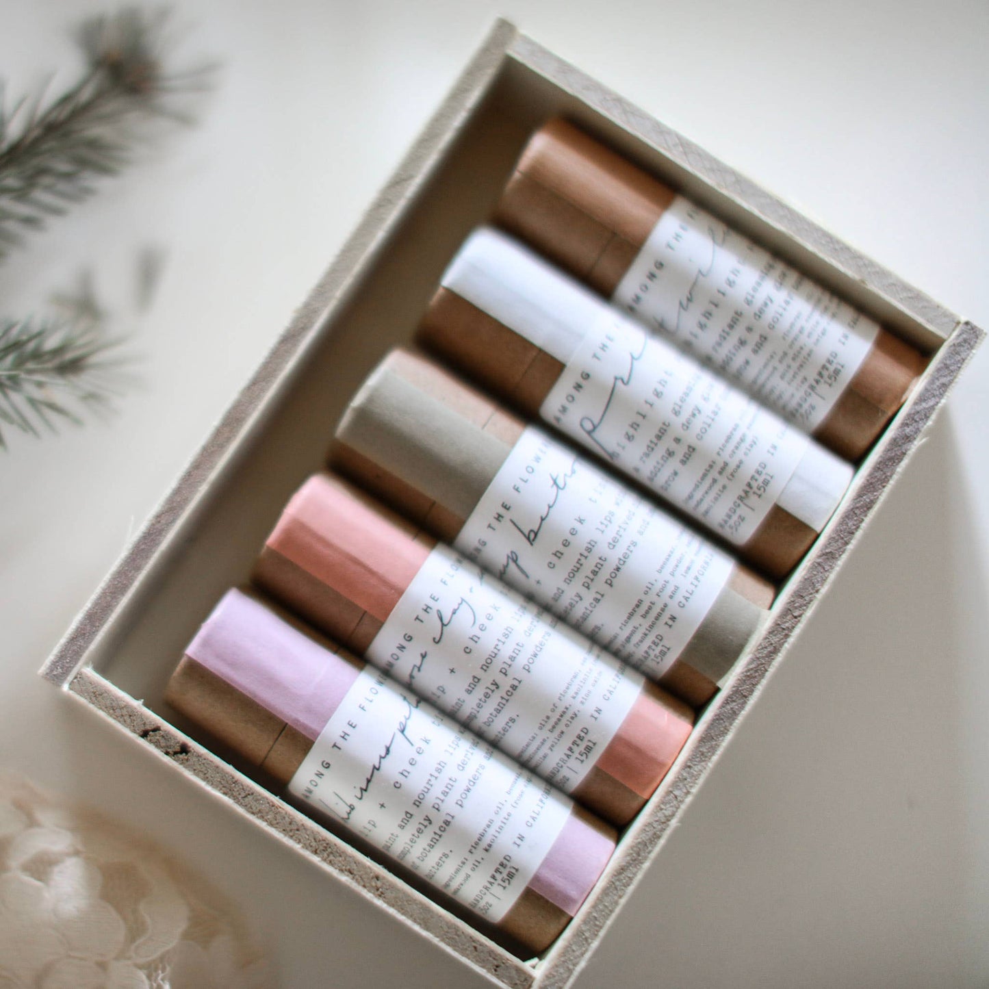 Among the Flowers - Earthen Makeup Set
