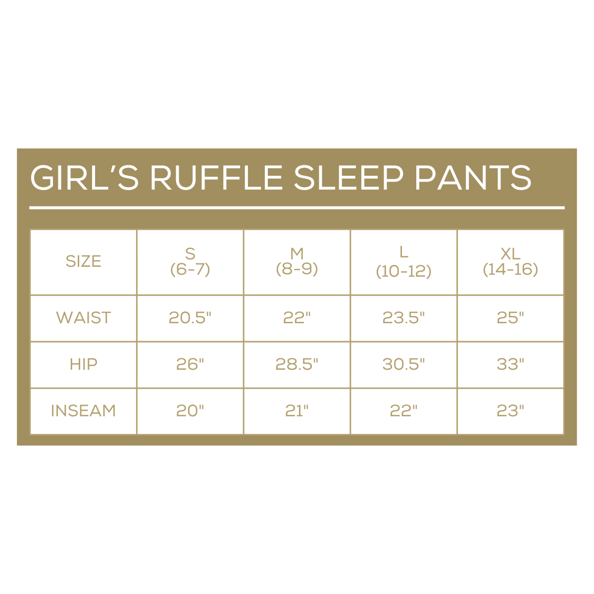 The Royal Standard - Girl's Tickled Pink Ruffle Sleep Pant Pink/Cherry/White -Asst.