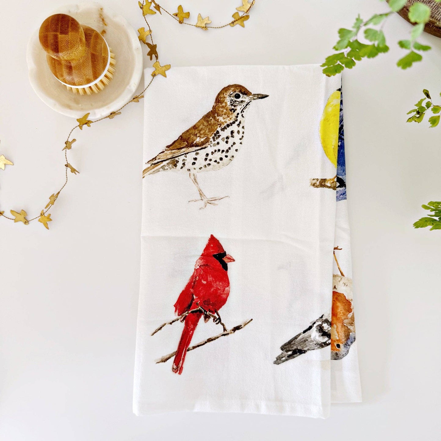 emily lex studio - Birds tea towel