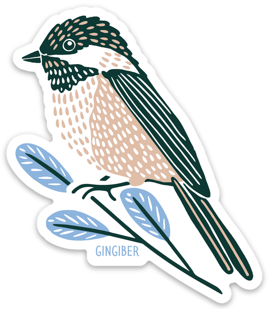 Gingiber - Winter Bird Sticker