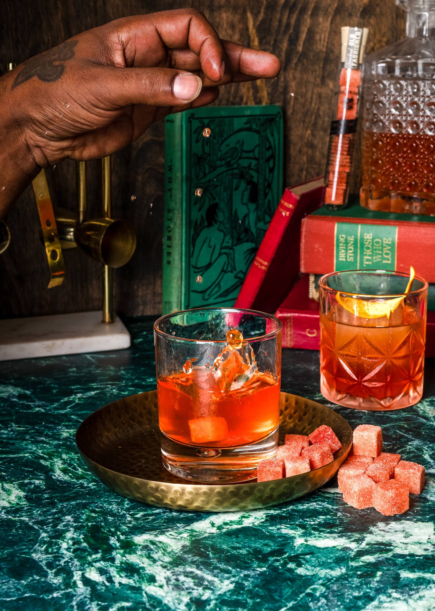 Yes Cocktail Co - Old Fashioned Bitters Infused Cocktail Cubes