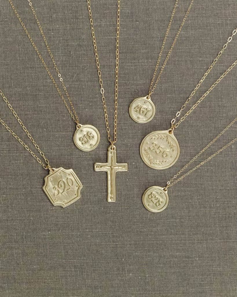 Madison Sterling - 16" - Cross / Titus 3:4-5 (Original Pendant Necklace)