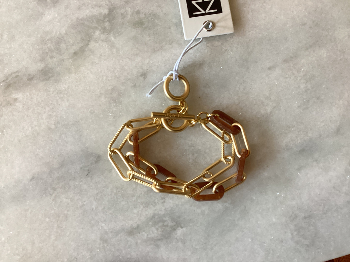 Lenna Gold & Resin Bracelet