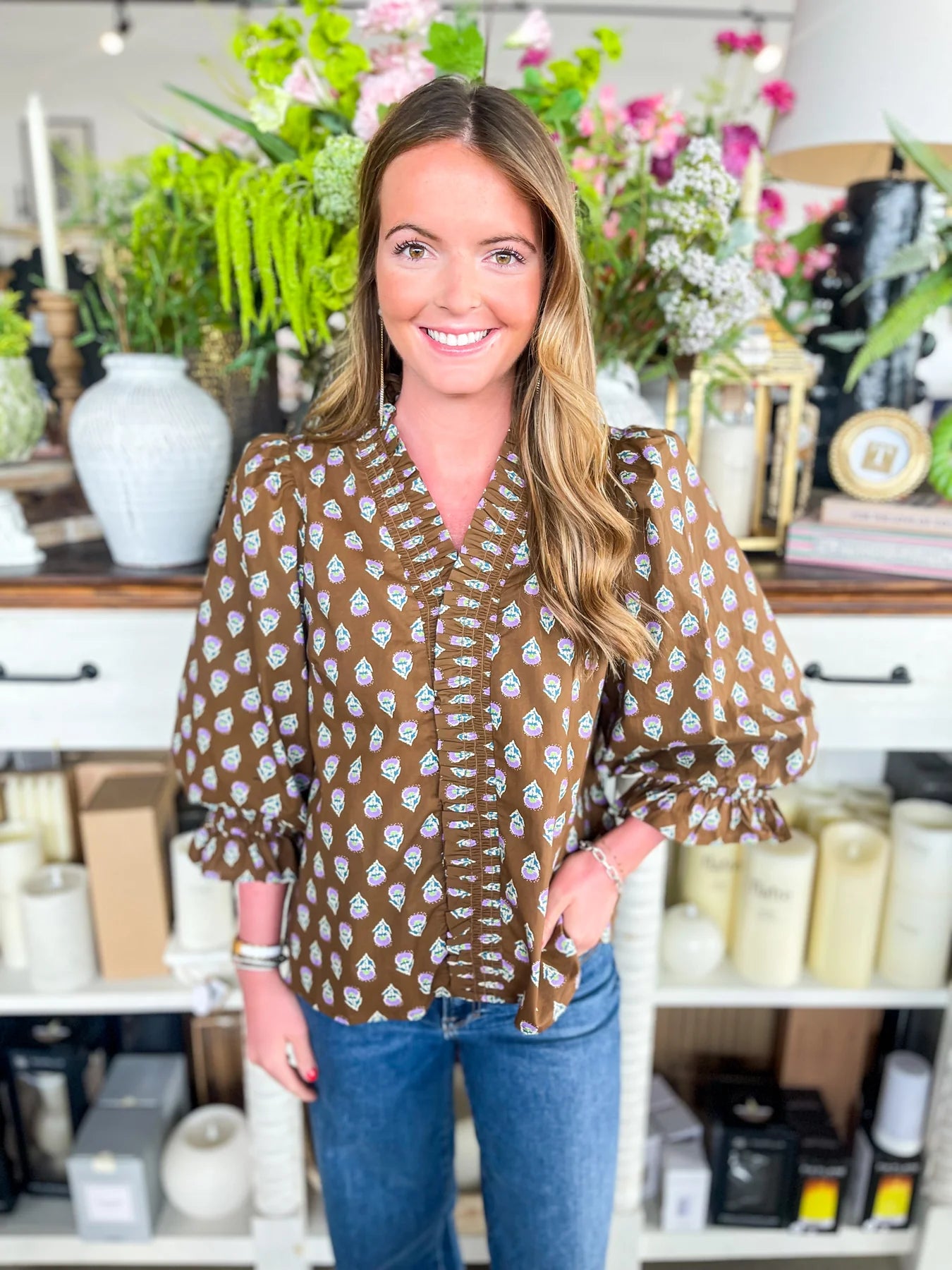 Charlie Puff Sleeve Top