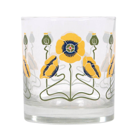 The Modern Home Bar - Golden Poppy Rocks Glass