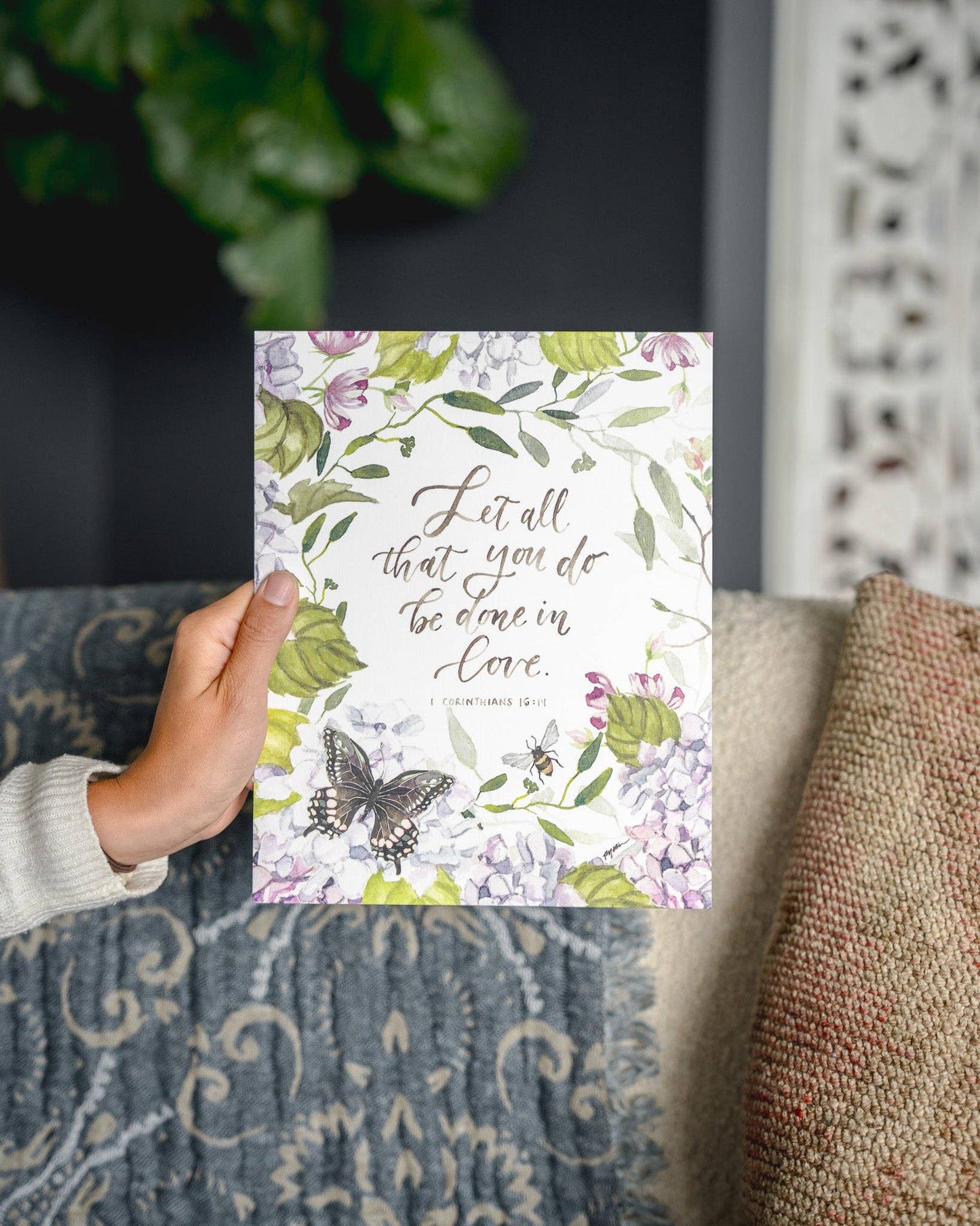 GraceLaced by Ruth Chou Simons - 1 Corinthians 16:14 | Done In Love Print