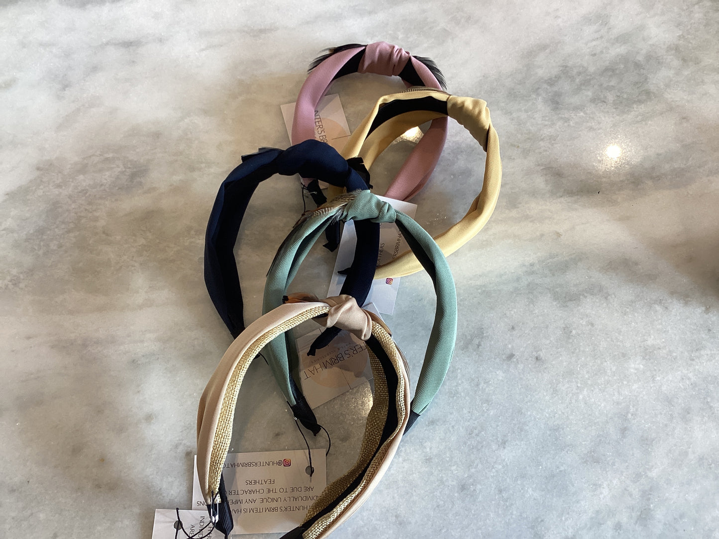 Assorted duck feather headband