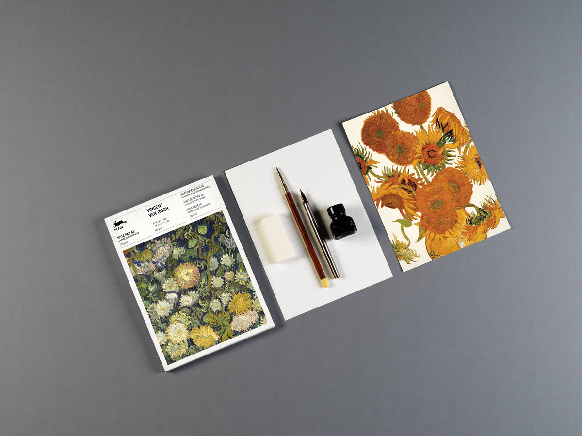 Pepin Press - Vincent Van Gogh A5 Note Pad & Writing Paper