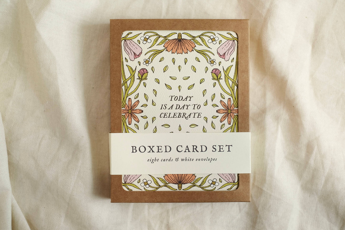 annalisa v. sawtell - Floral Confetti | Boxed Card Set of 8 | A2
