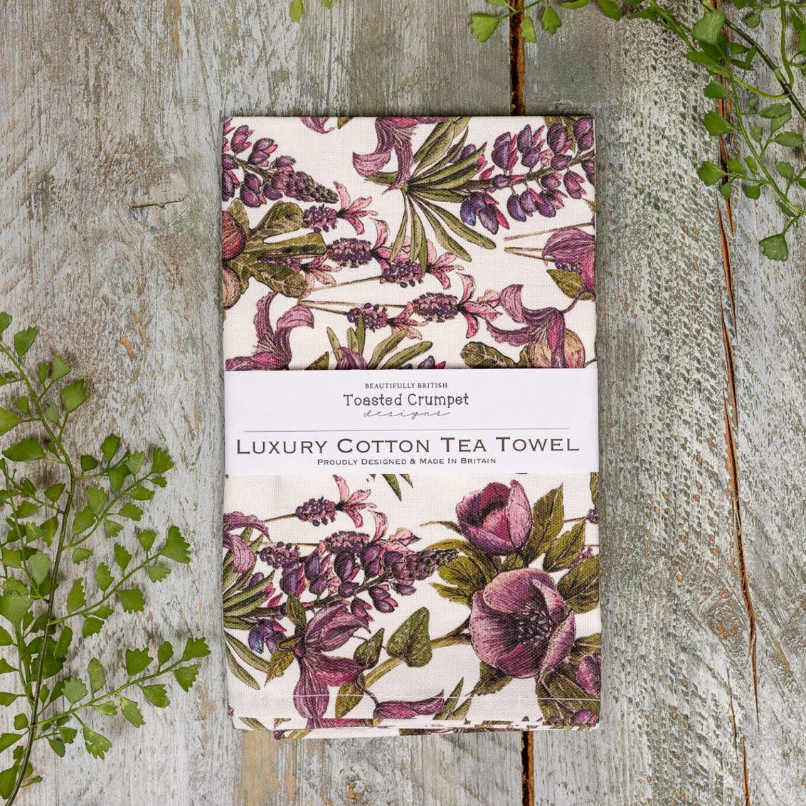 Toasted Crumpet - The Mulberry Collection Pure Tea Towel