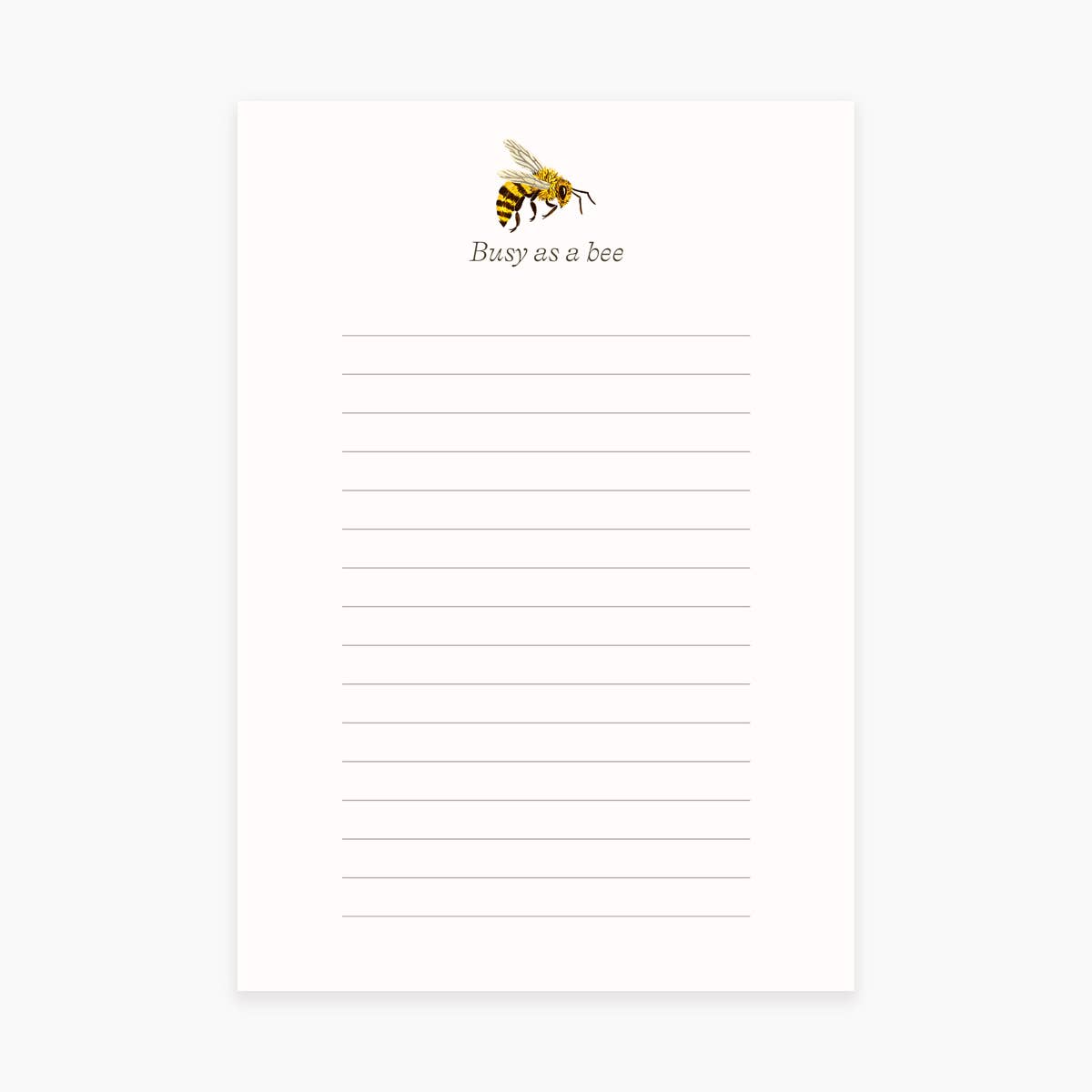 Botanica Paper Co. - BUSY AS A BEE | Notepad