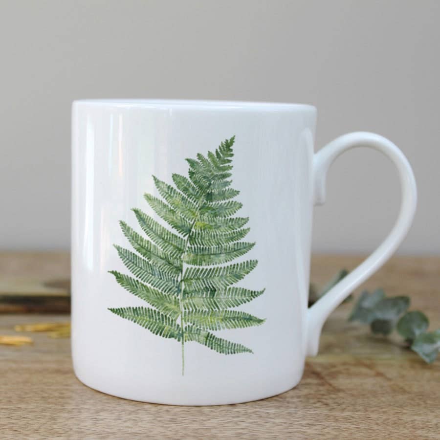 Toasted Crumpet - Fern Mug In A Gift Box