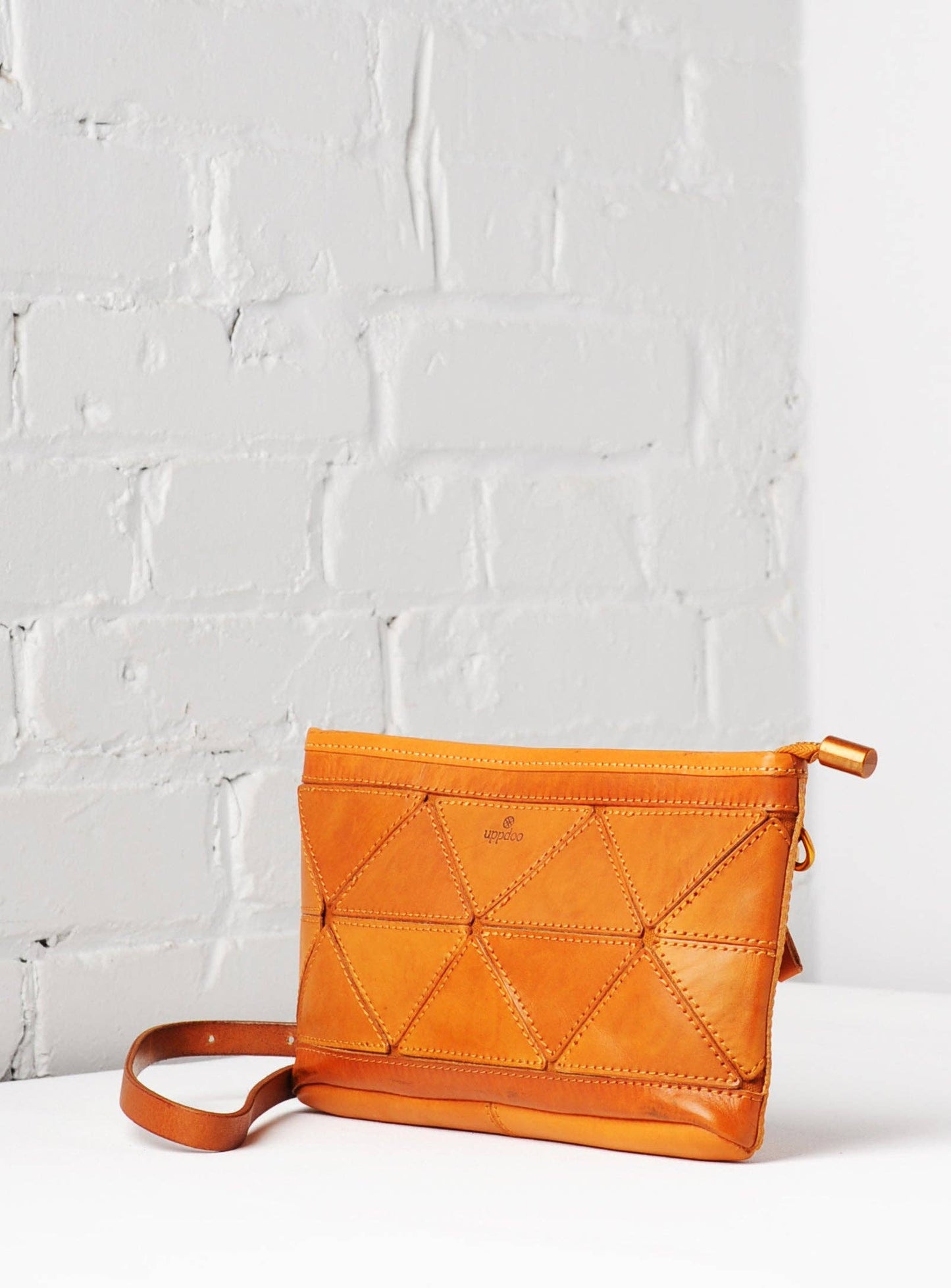 UPPDOO - Origami Clutch / Crossbody Bag - Turmeric