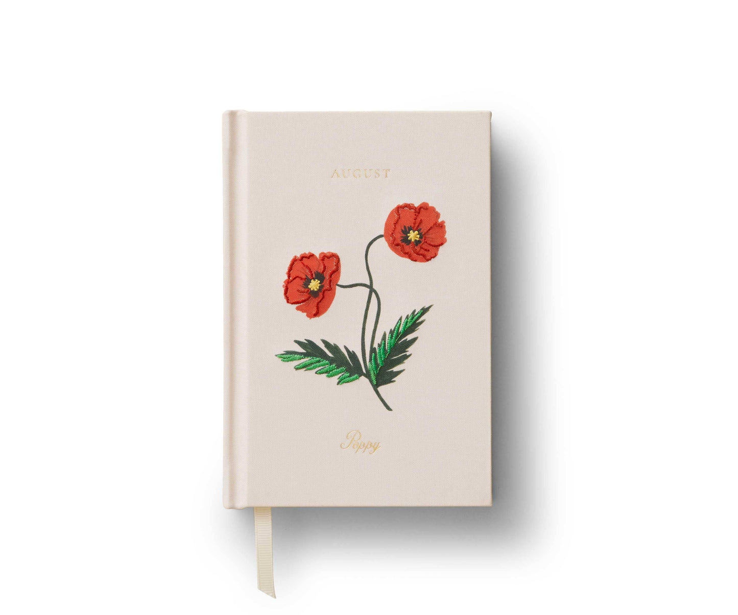 Rifle Paper Co. - Birth Month Mini Embroidered Journal - August