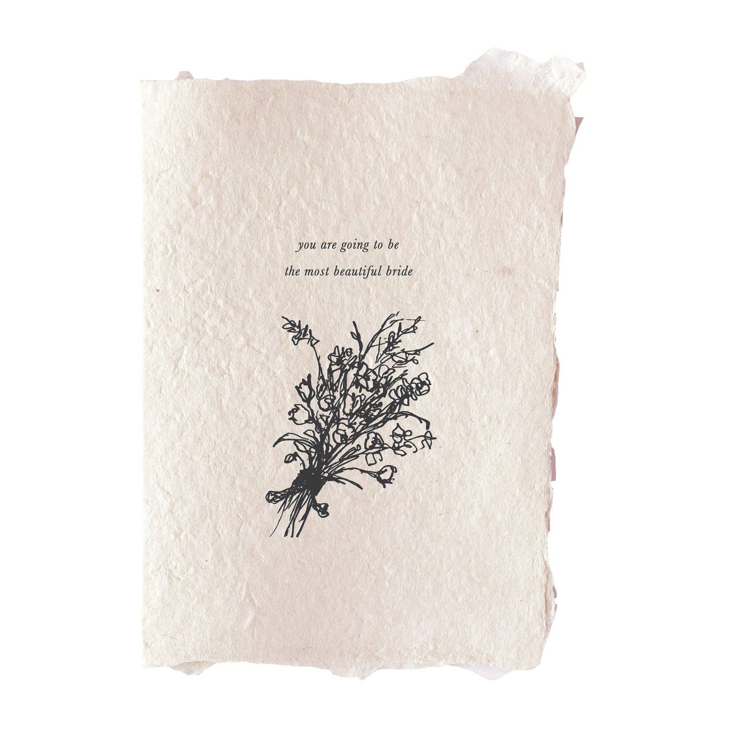 farmette - Most beautiful bride card