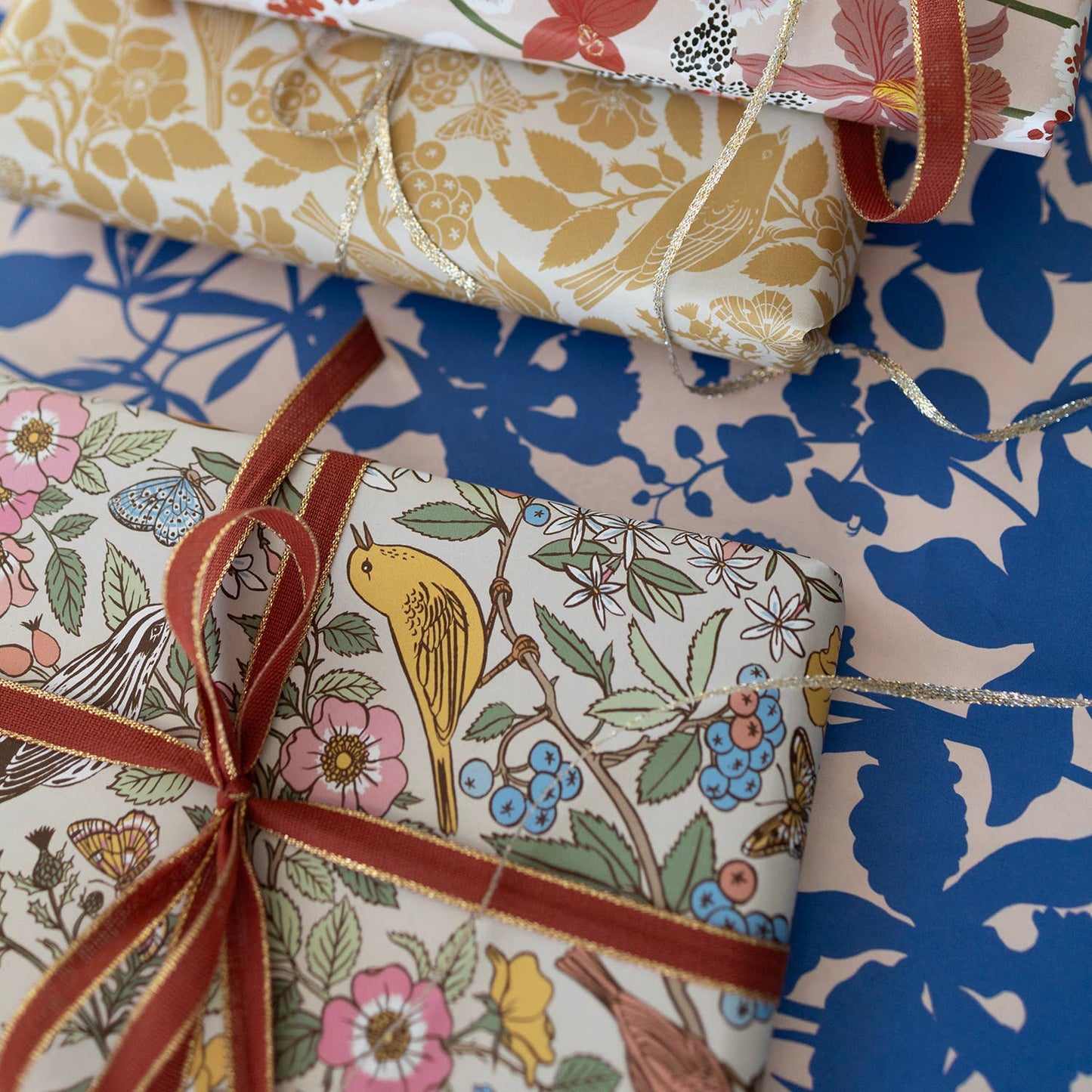 Botanica Paper Co. - SONGBIRDS | Double Sided Wrapping Paper