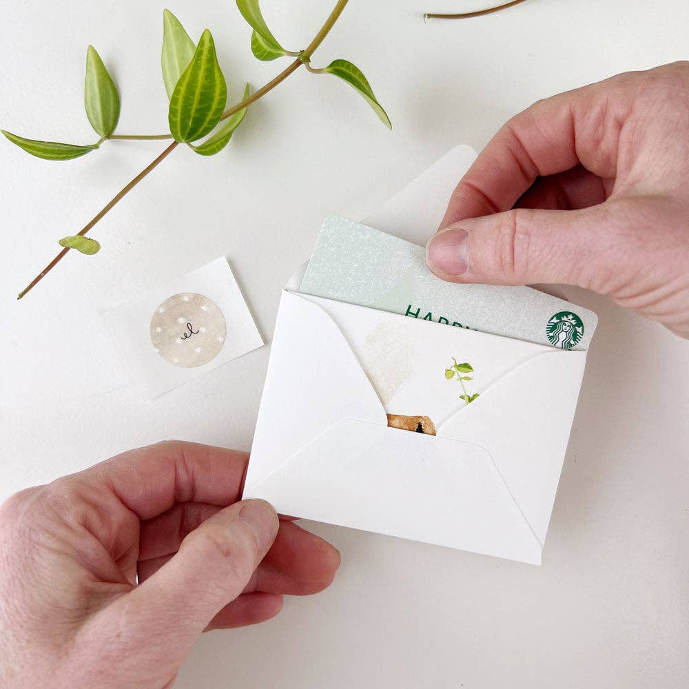 emily lex studio - Paint palette mini notecard