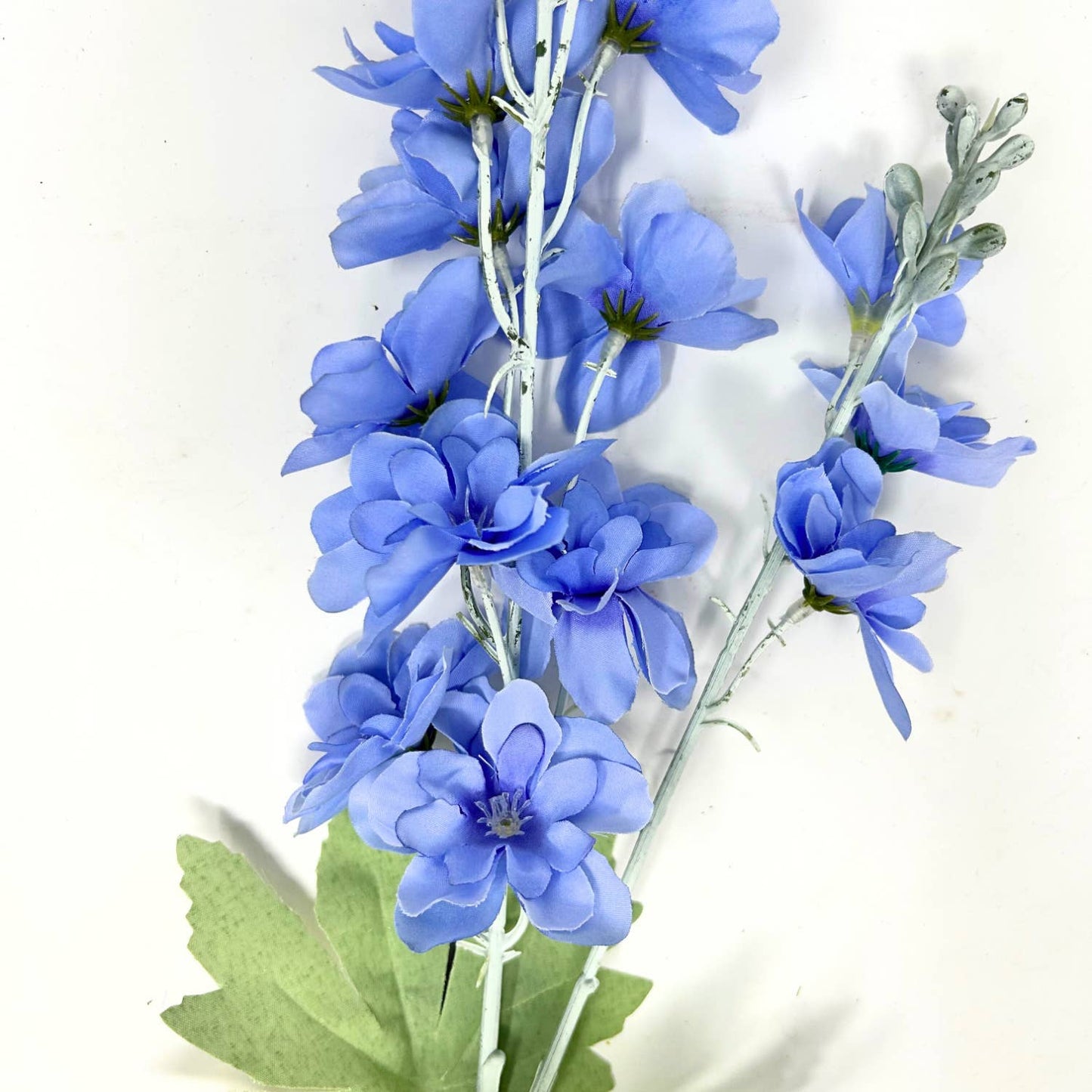 David Christopher's Collection - Garden Delphinium Spray 34” - Periwinkle