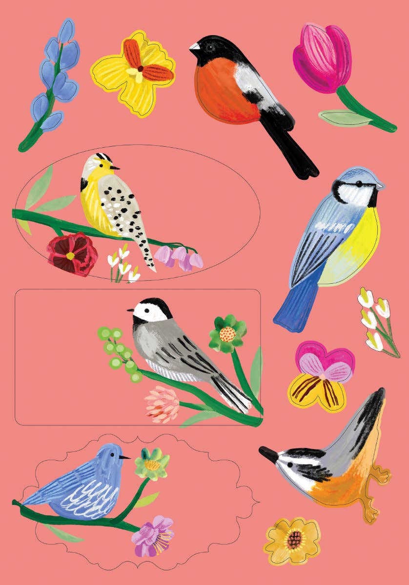Roger La Borde - Birdhaven Writing paper set - WS 074
