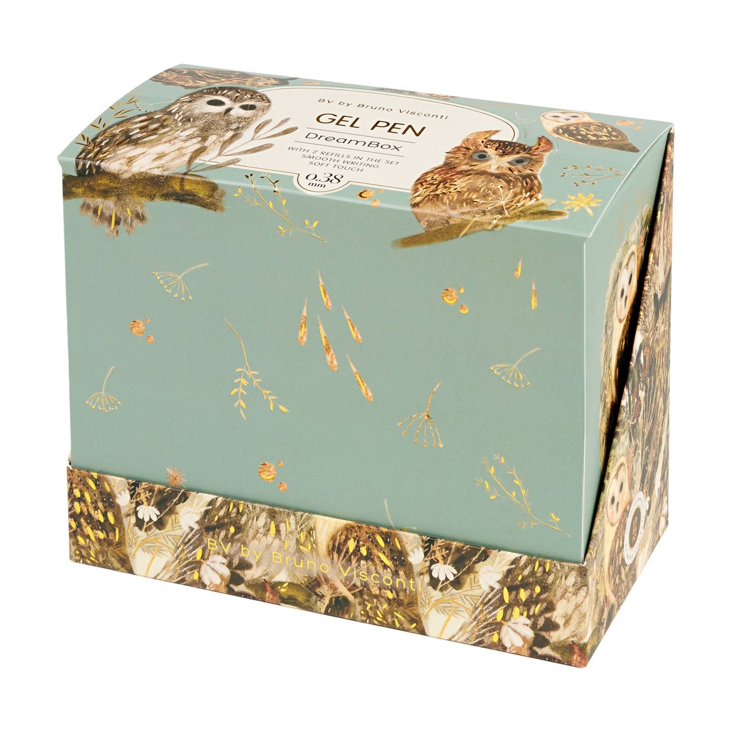BV by Bruno Visconti - DreamBox Gel Click Pen - Owls