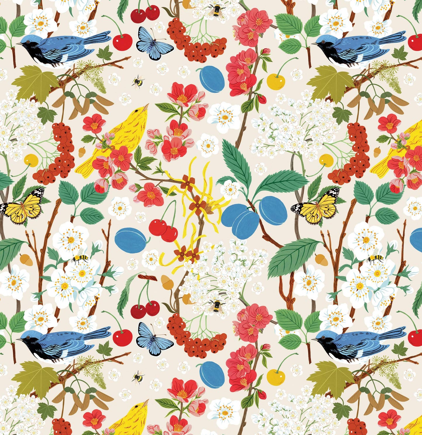 TREE CHATTER | Double Sided Wrapping Paper Single Sheets