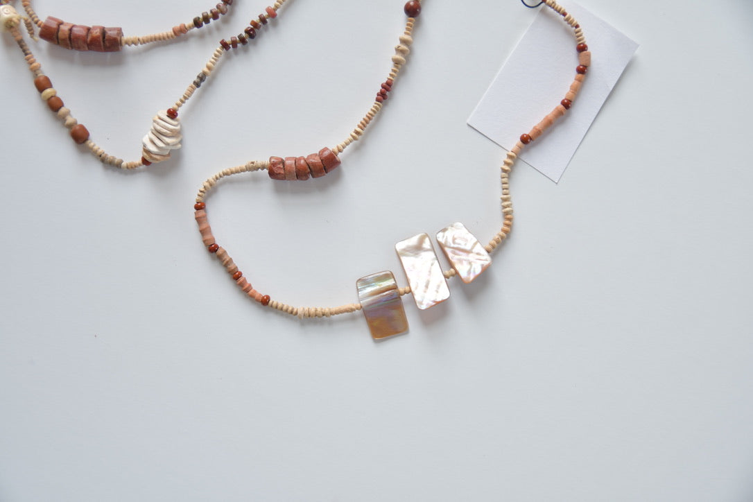 Ivory & Neutrals Beaded Necklace