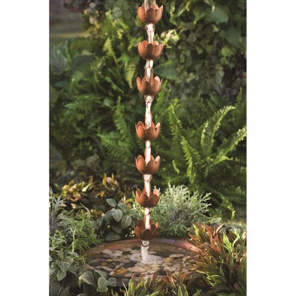 Lily Cups Rain Chain