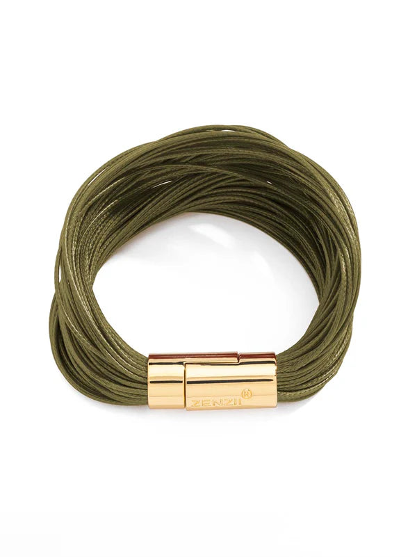 Blaire Layered Leather Rope Bracelet