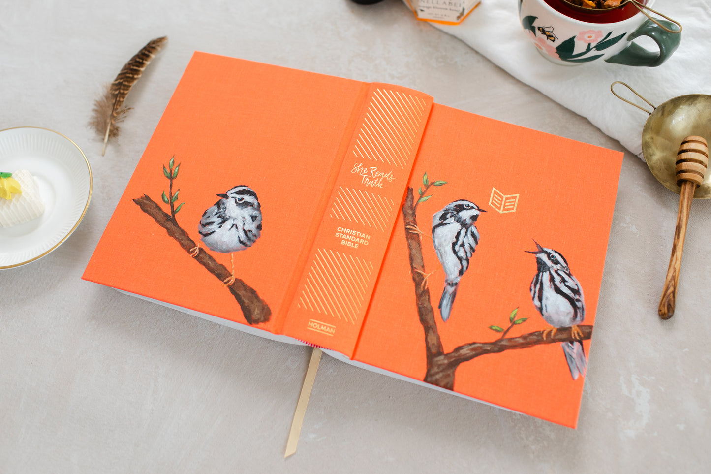 Women's Custom Hand Painted Bible