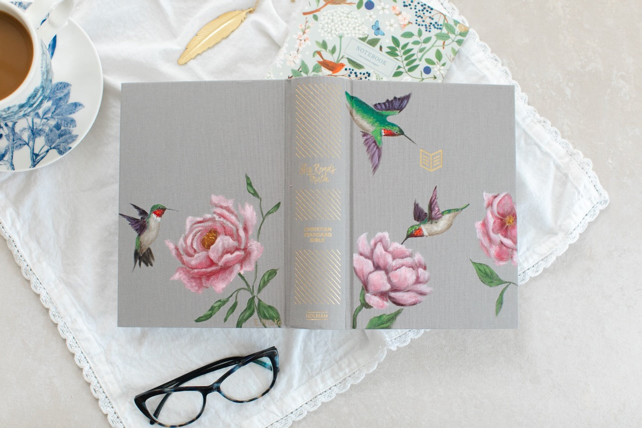 Women's Custom Hand Painted Bible