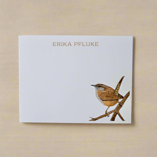 Wren Personalized Notecards