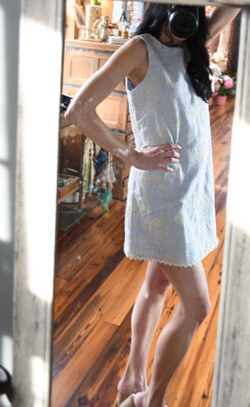 Juliette Embroidered Shift Dress