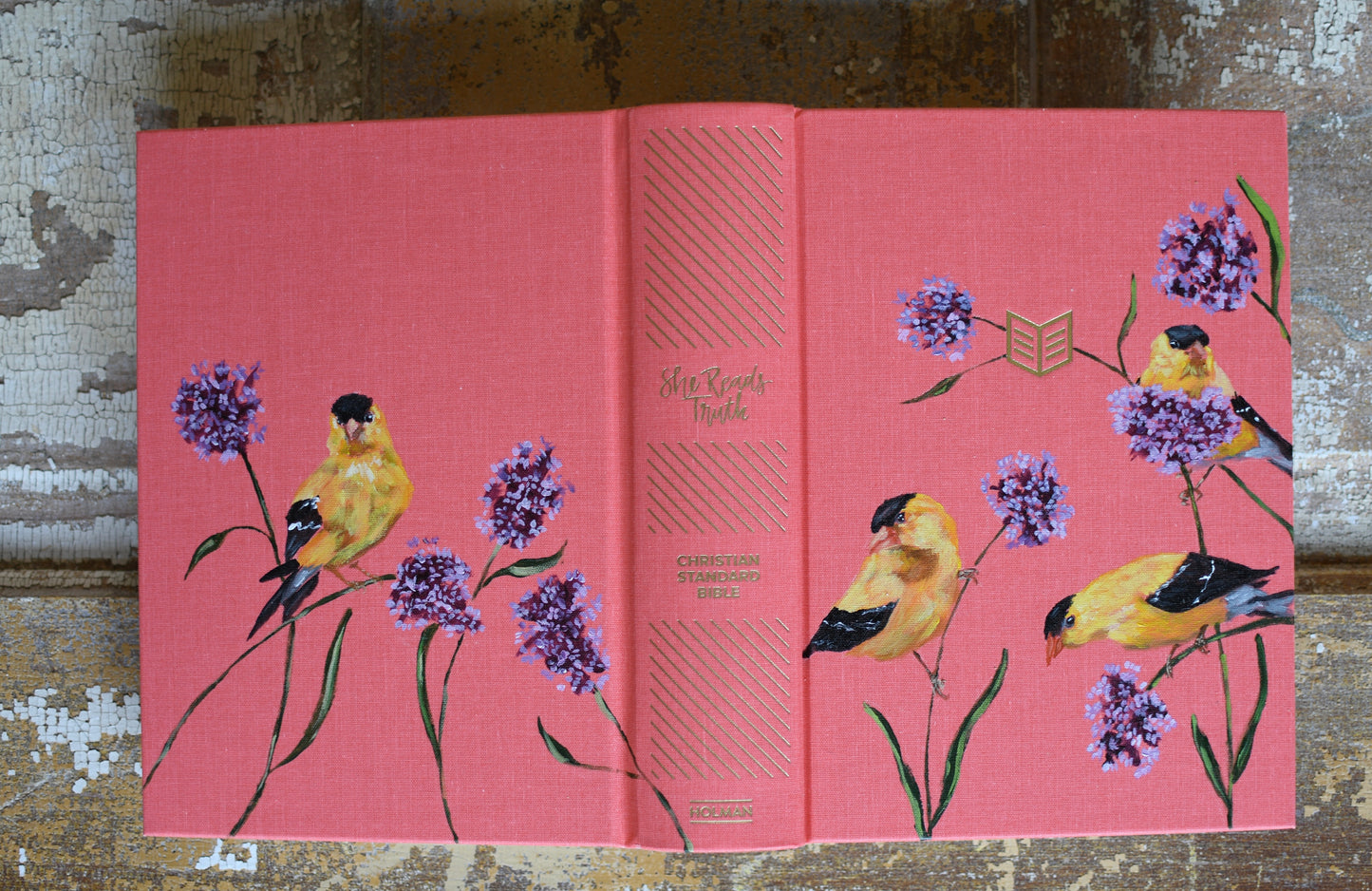 Women's Custom Hand Painted Bible