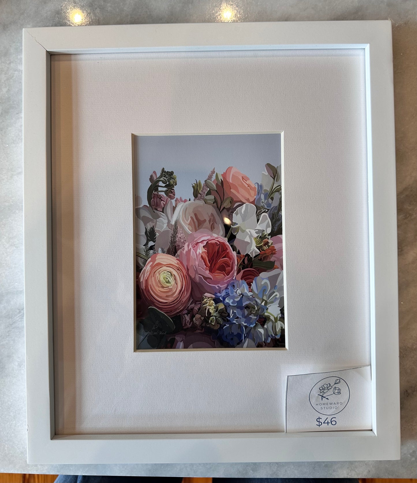 Beautiful Bouquet 1 Framed Print