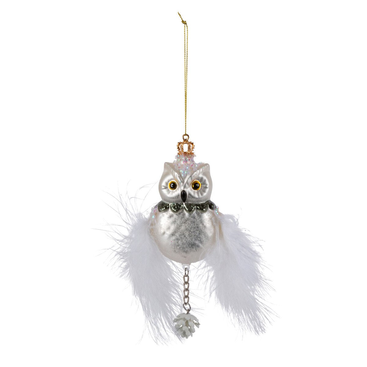 Snow Owl Ornament