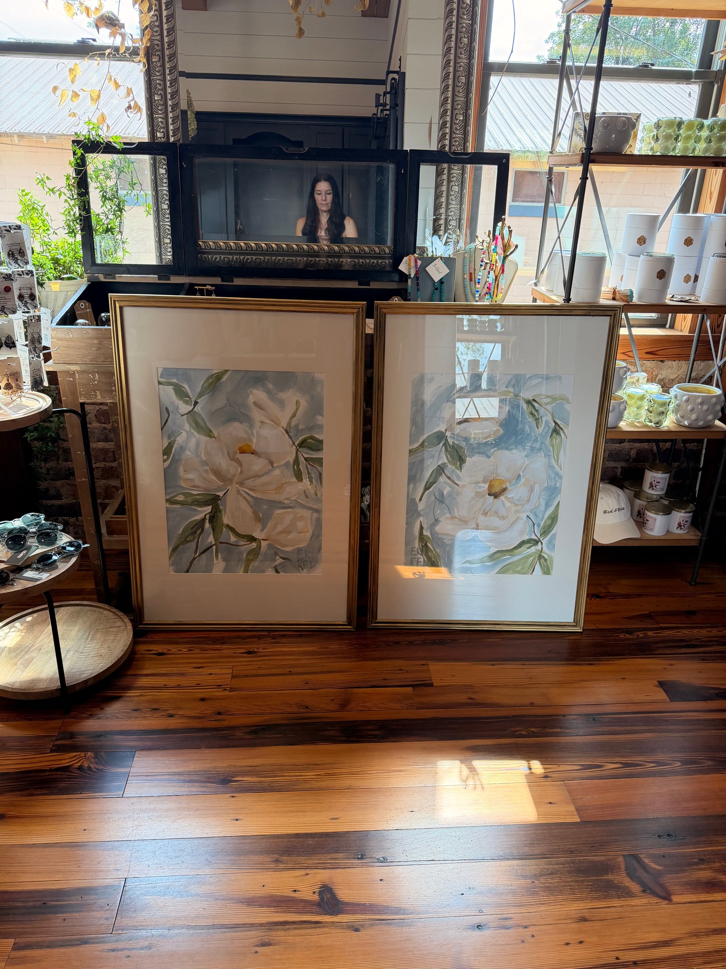 Made to order framed magnolia art