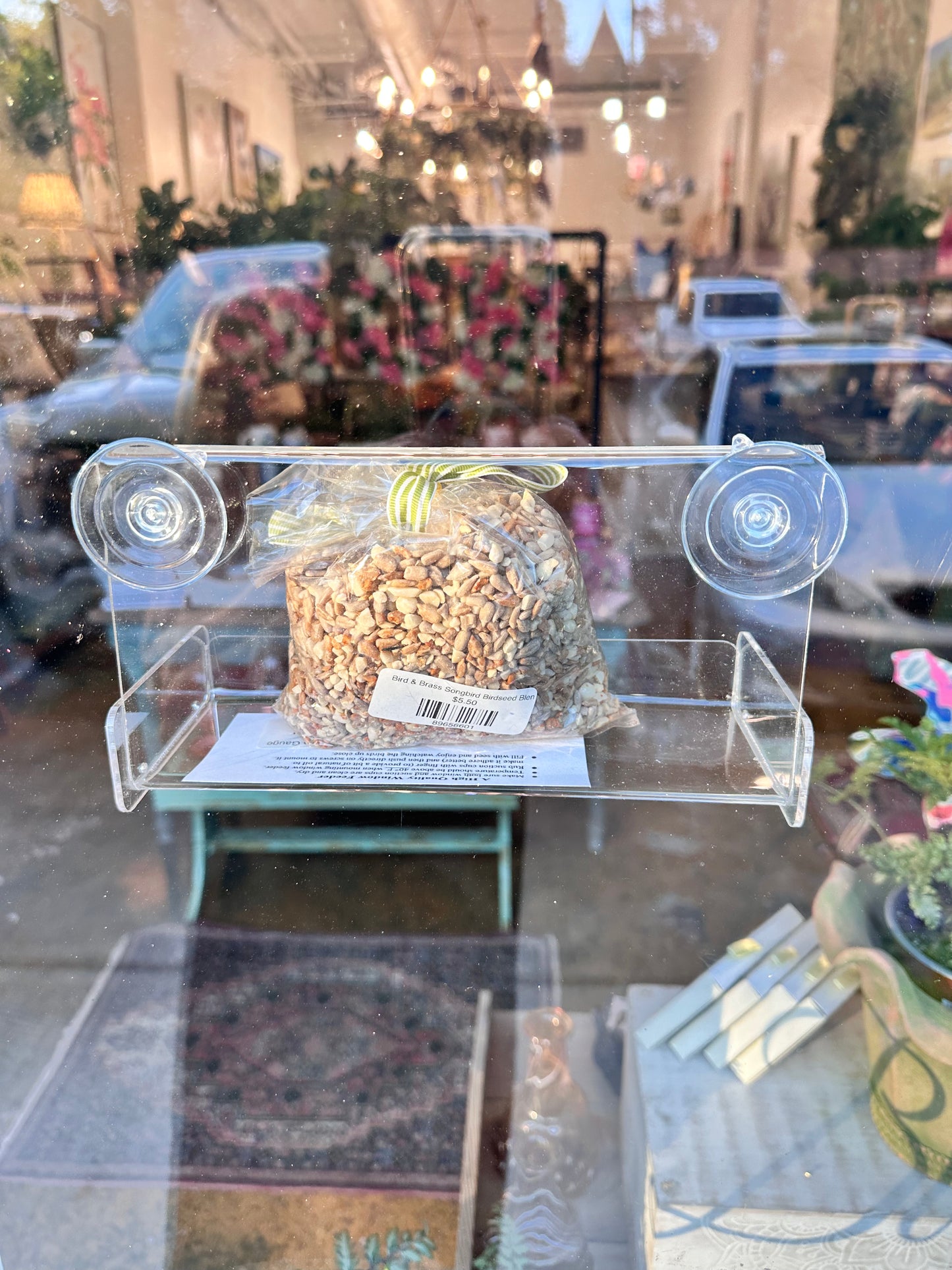 Watch the Birds Window Bird Feeder