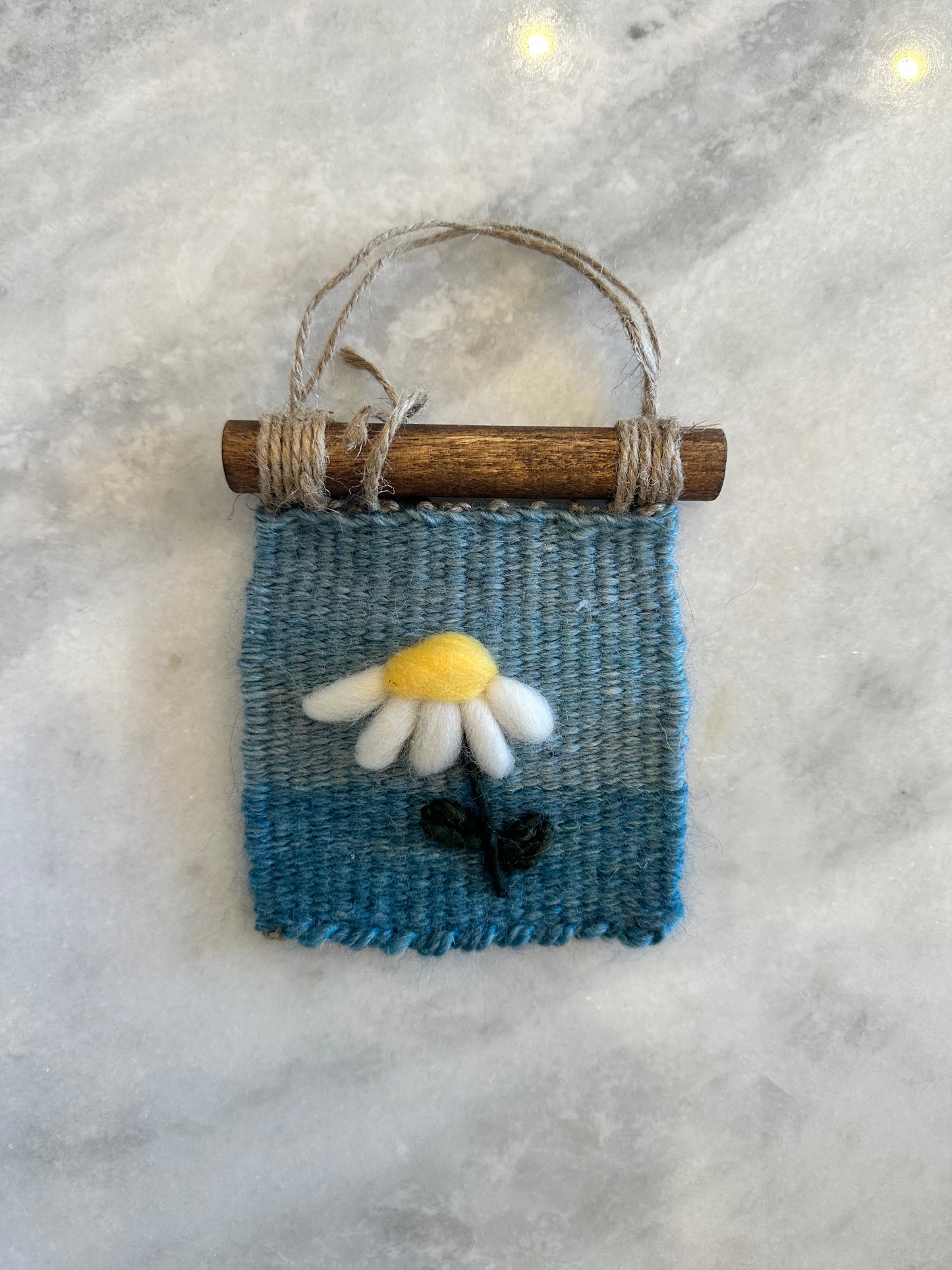 Tiny Hand Woven Art - Blossom