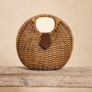 Rattan Handbag Orb