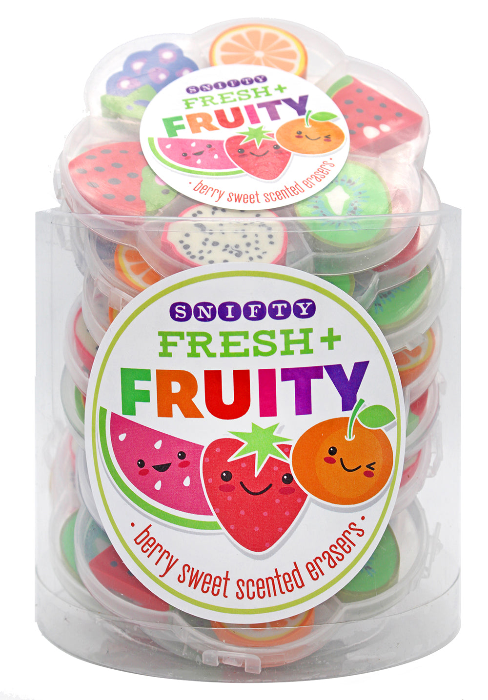 Fresh & Fruity Scented Erasers