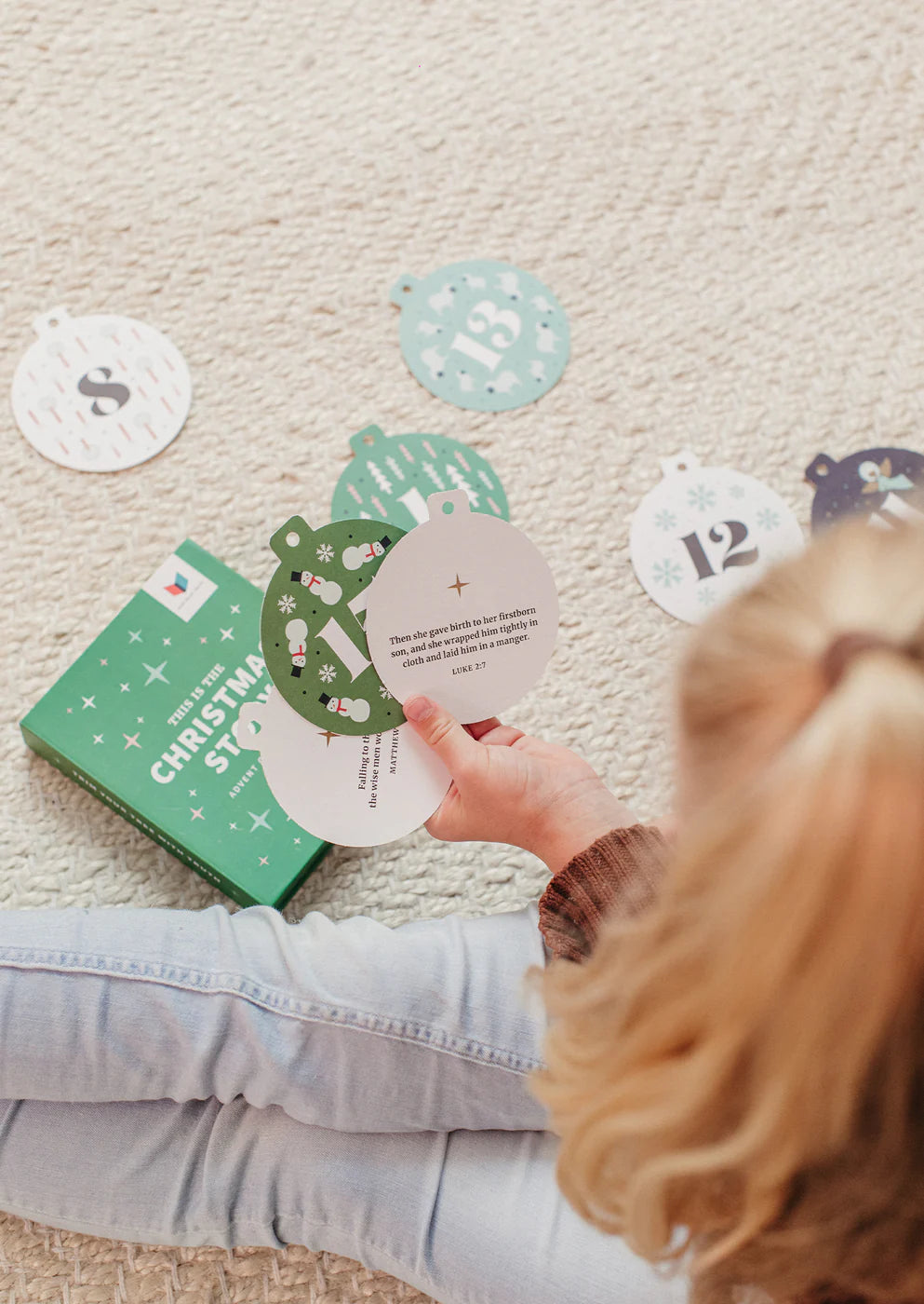 This Is the Christmas Story Advent Ornament Set | Kids Reads Truth