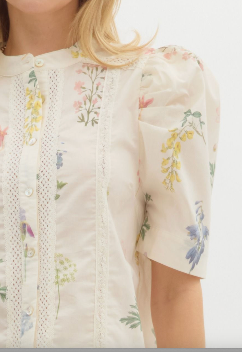 Vivie Floral Top