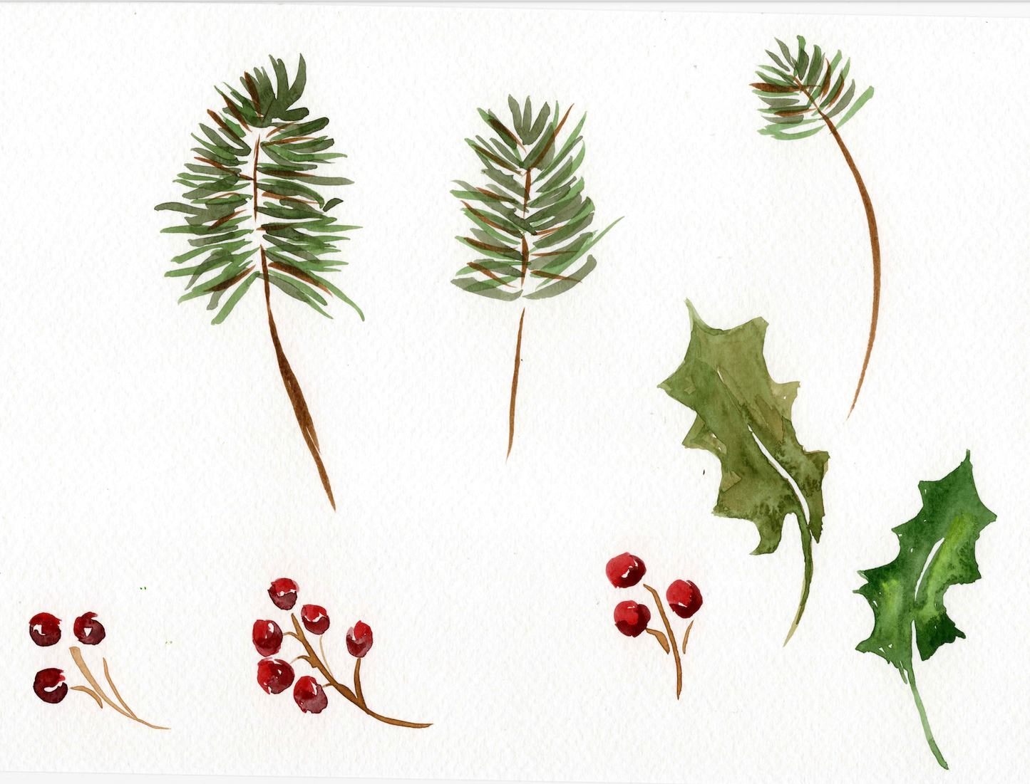 Holiday Watercolor Painting Class - Nov 22