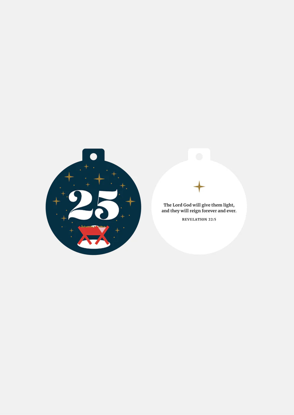 This Is the Christmas Story Advent Ornament Set | Kids Reads Truth