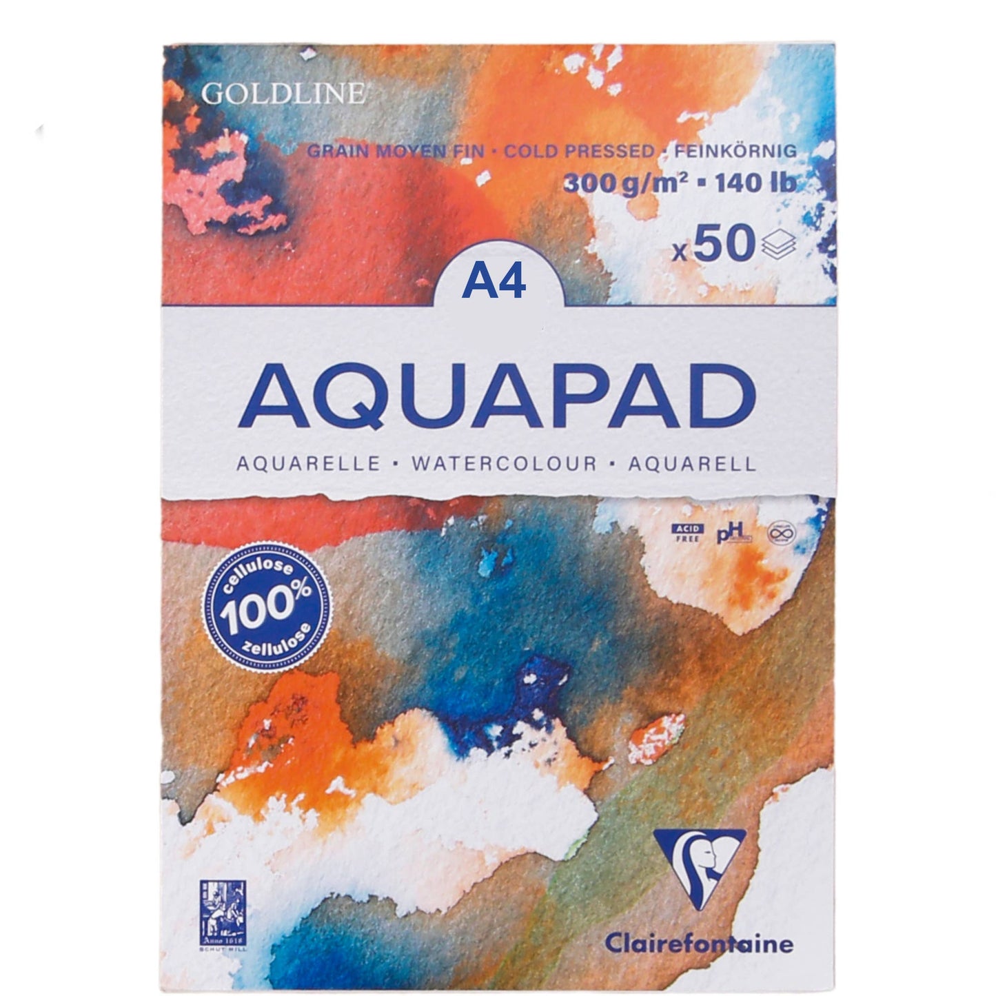 Exaclair - Clairefontaine™ AquaPad Watercolor Paper - Two Sizes