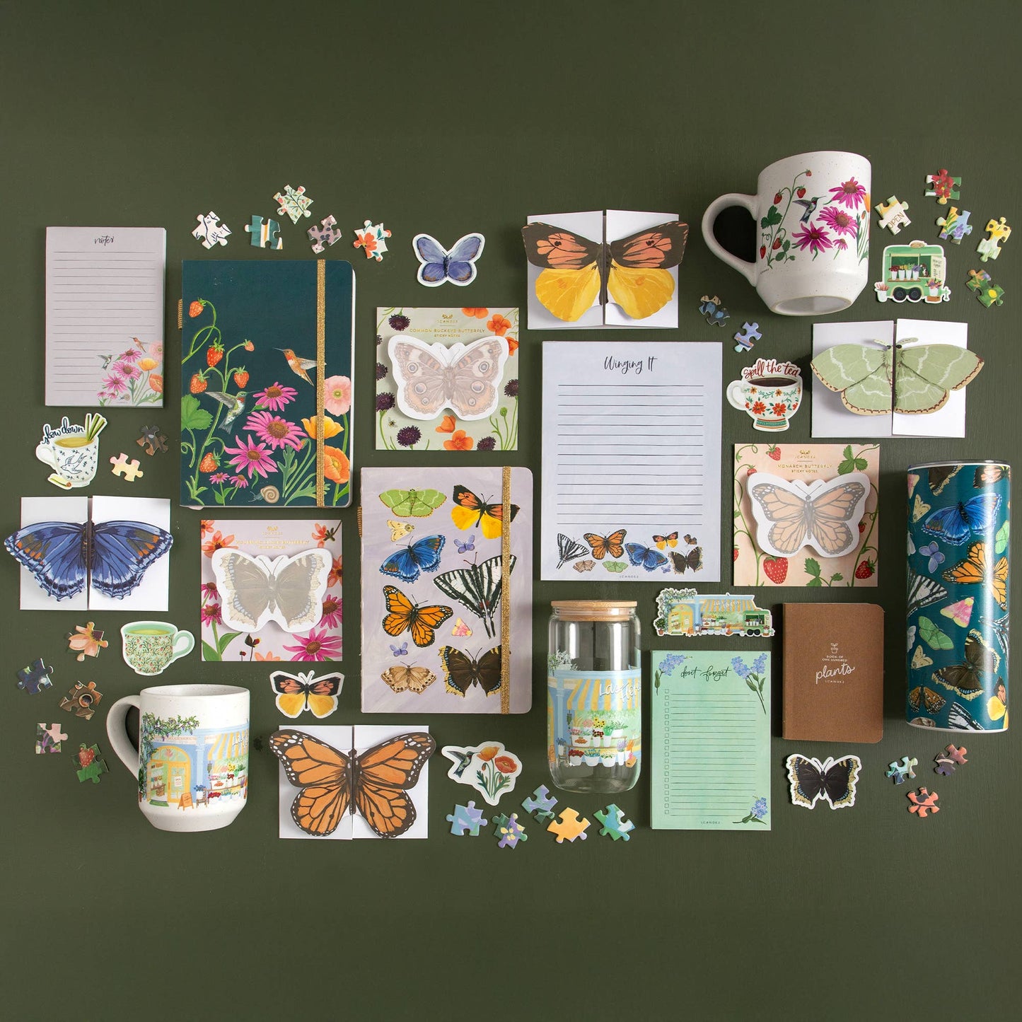 1canoe2 | One Canoe Two Paper Co. - Flutter Friends Butterfly Fold-Out Greeting Card Box Set