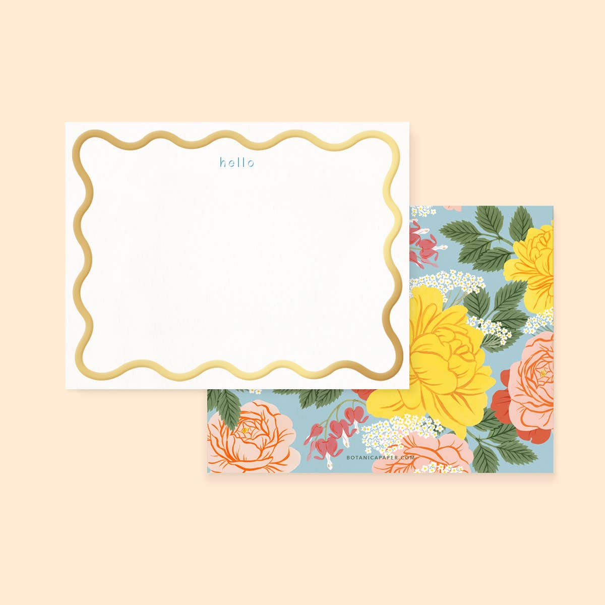 Botanica Paper Co. - NOSTALGIC FLORALS Notecards | Set of 4